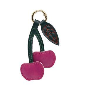New Blue Moon Studio Cherry Clip-On Bag Charm